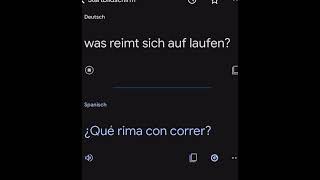 Was reimt sich auf laufen? #shorts