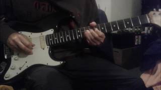 Love gone to waste (Robert Cray) guitar solo cover