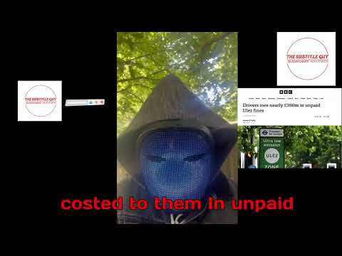Drivers owe nearly £400 million in unpaid ULEZ fines #viral #bladerunners #TFL #london #noulez