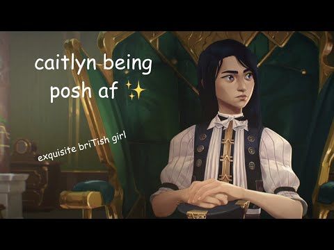 caitlyn being posh for 2 minutes straight