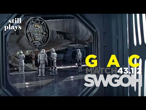 GAC 43.1.2 | K2 | 4 v 6 GL Roster Match - Another Strong Def Showing - Merrin Rex Testing | SWGOH