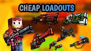 BEST CHEAP 3 CAT SPAM LOADOUTS IN PIXEL GUN 3D!!!