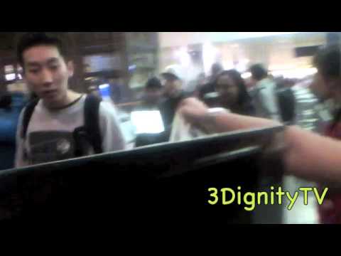 130117 Jay Park Arrival @ Singapore Changi Airport