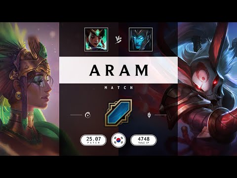 ARAM Match: Super Karma vs Super Kalista - KR server Patch 25.07