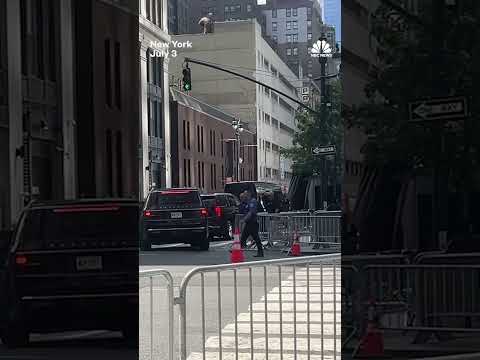 SUVs seen entering MSG ahead of Taylor Swift and Travis Kelce wedding