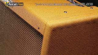 Video thumbnail for Fender Vintage Reissue '59 Bassman LTD 4X10 Guitar Combo Amp by Musician's Friend