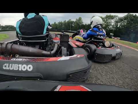 Club100 LW Sprint Race - Round 7 Llandow Dry / Wet - C Final - Go Karting 2 stroke