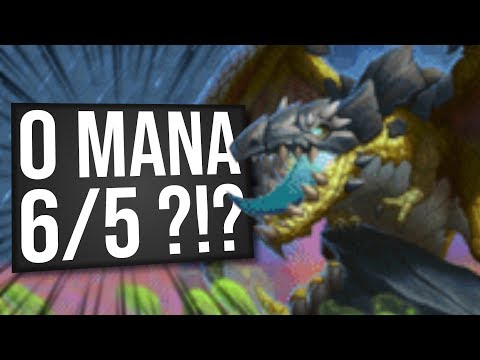 0 MANA 6/5?!? - Year of the Dragon Hunter! | Standard | Hearthstone