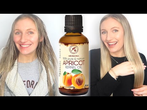 APRICOT KERNEL OIL HAIR BENEFITS | I APPLIED APRICOT KERNEL OIL OVERNIGHT & THESE ARE THE RESULTS