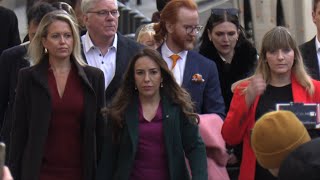 Stella Assange arrive à la Royal Court of Justice à Londres | AFP Images