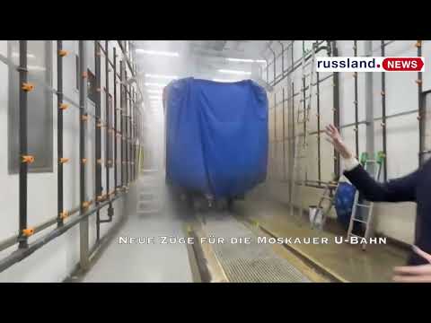 Neue Züge für die Moskauer U Bahn