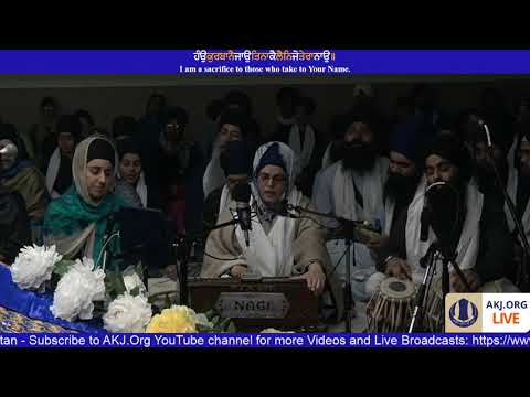 007 Toronto March 2018 - Holla Mohalla Raensabyee Keertan - Bibi Harinder Kaur Jee Italy