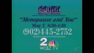 Camp Hill Medical Centre "Menopause and You" (WLBZ) Commercial 1991 (Halifax, Nova Scotia)