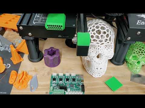 Ender-3 BTT SKR Mini Board Upgrade! CR10 Gets New Extruder.