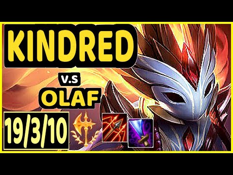SVENSKEREN (KINDRED) vs OLAF - 19/3/10 KDA JUNGLE CHALLENGER GAMEPLAY - NA