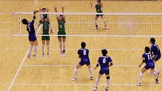 【2025近畿大会・決勝戦】金蘭会 vs 四天王寺　第２セット＜女子バレーボール＞