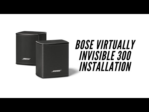 Easy Install Bose 300 Surround Speaker | Virtually Invisible | Affordable way