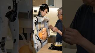 Robots give birth to life#robot #beautiful #humanoid #cyberpunk