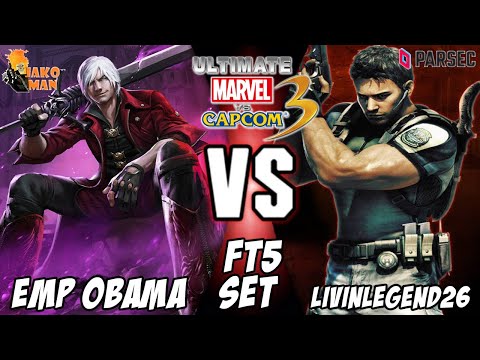 UMVC3 Parsec FT5 Set - EMP Obama (Zero/Dante/Vergil) VS livinlegend26