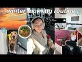 5AM COZY WINTER MORNING ROUTINE Productive Realistic
