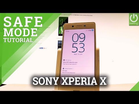 How to Enter Safe Mode in SONY Xperia X F5121 - Quit Safe Mode