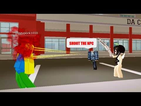 Teaching a NOOB how to play Da Hood.. (FUNNY 😂)