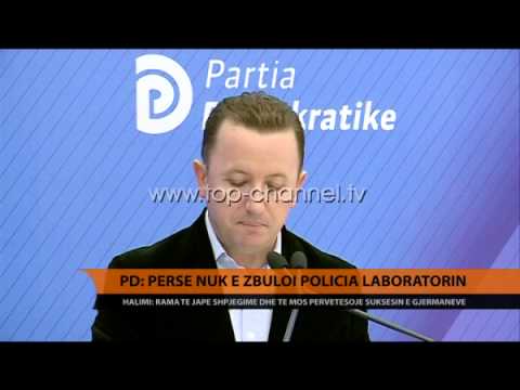 PD: Përse nuk e zbuloi policia laboratorin - Top Channel Albania - News - Lajme