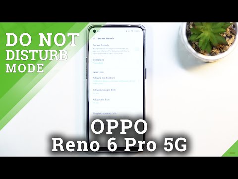 How to Enable & Set Up Do Not Disturb Mode in OPPO Reno 6 5G – DND Mode