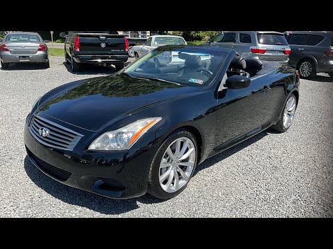 2010 Infiniti G37S Convertible **SUPER RARE 6 SPEED MANUAL**