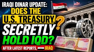 Massive! 🚨 Iraqi Dinar Update: Does the U.S. Treasury Secretly Hold IQD? 💵🤔 RV News Today 2026
