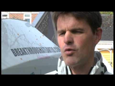 Atlantic rowers' lost boat found