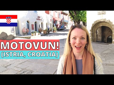 MOTOVUN - The start of our ISTRIAN adventure and one of the most beautiful places in CROATIA!