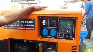 KANTO DIESEL GENERATOR  # KT-D5-SILENT