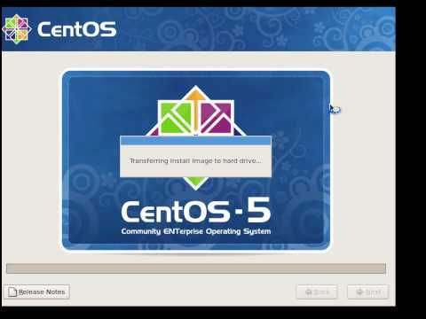 comment installer centos