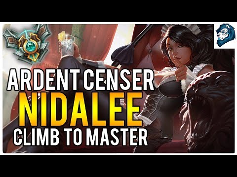 ARDENT CENSER NIDALEE JUNGLE - Climb to Master | League of Legends