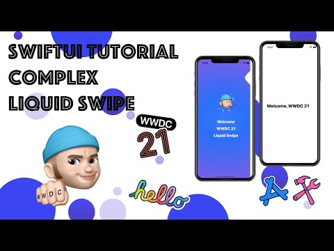 SwiftUI Tutorial - How to create a Liquid Swipe Animation using Xcode 12 SwiftUI 2.0