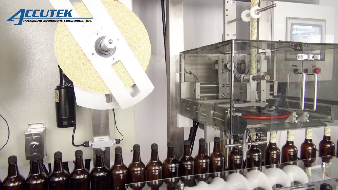 Automatic Sleeve Labeling Systems - SL2 Series Sleevers - Accutek Packaging Equipment Companies