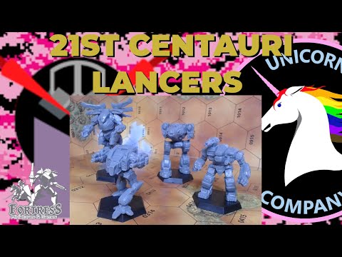 BattleTech 21st Centaur Lancers Command Lance Review