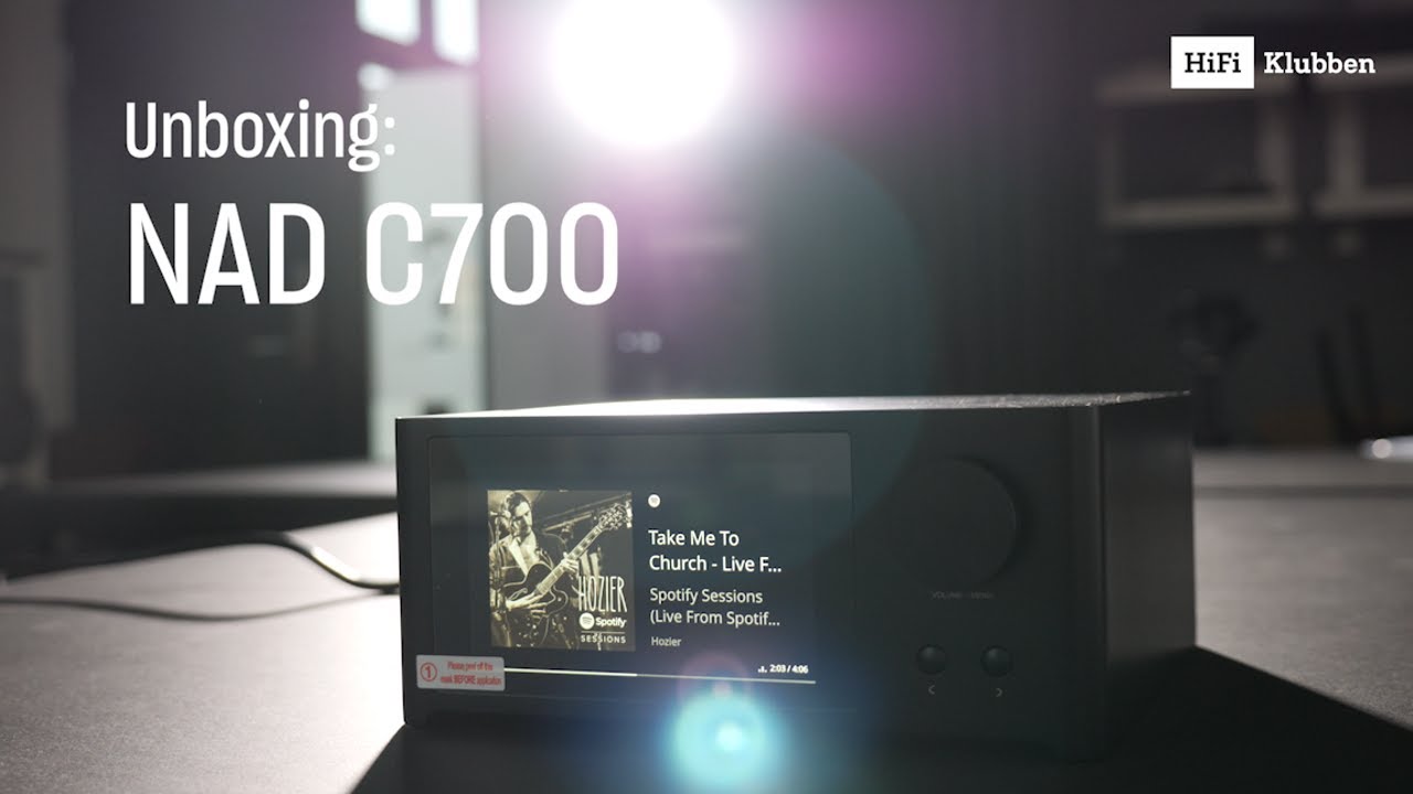 Unboxing: NAD C700 – lyxig kompaktanläggning med streaming