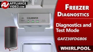 Whirlpool Freezer: Diagnostic Mode, Error Fault Codes & Troubleshooting by Factory Technician