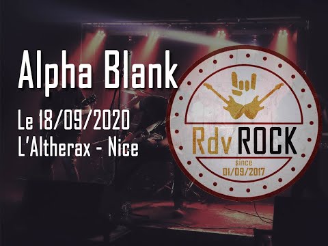Alpha Blank - Altherax - 18 septembre 2020