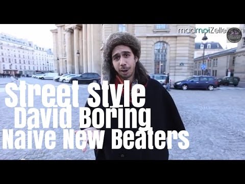 David Boring (Naive New Beaters), le Street Style
