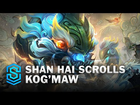 Shan Hai Scrolls Kog'Maw Skin Spotlight - League of Legends