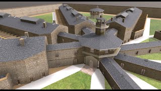 Eastern State Penitentiary Time-lapse Construction: 1830s to Present