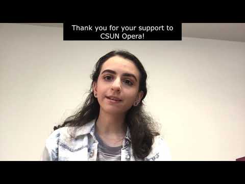 CSUN animation students working in the opera