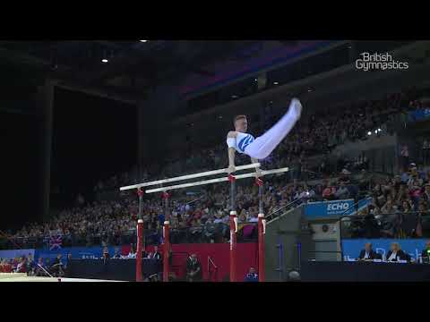Nile Wilson - GOLD - P Bars - 2018 British Gymnastics Championships - MAG Snr AA