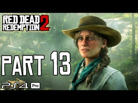 RED DEAD REDEMPTION 2 Walkthrough PART 13 (PS4 Pro) No Commentary @ 1440p HD ✔