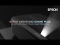 Epson Lifestudio Grand Plus 4K HDR Ultra Short Throw Laser Projector