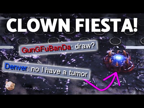A Silly Clown Fiesta ft. the most important creep tumor! | Denver vs GungFuBanda (ZvP) - StarCraft 2