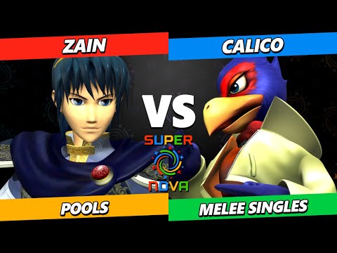 Supernova 2025 - Zain (Marth) Vs. Calico (Falco) Smash Melee Tournament